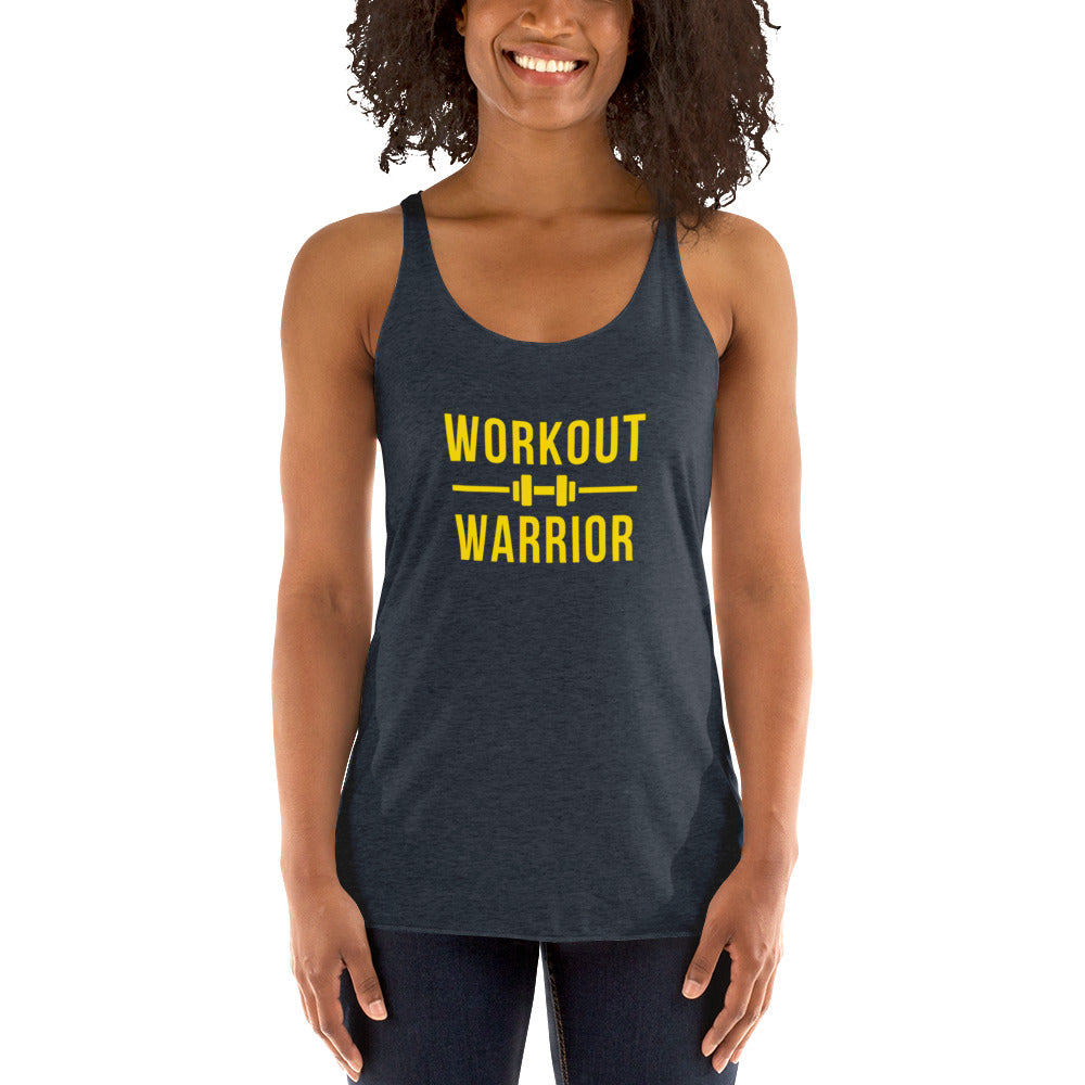 Workout Warrior Racerback Tank | Available in 3 colors